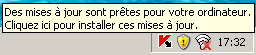 Des mises à jour sont prêtes ! Des mises à jour sont prêtes !