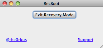 RecBoot RecBoot